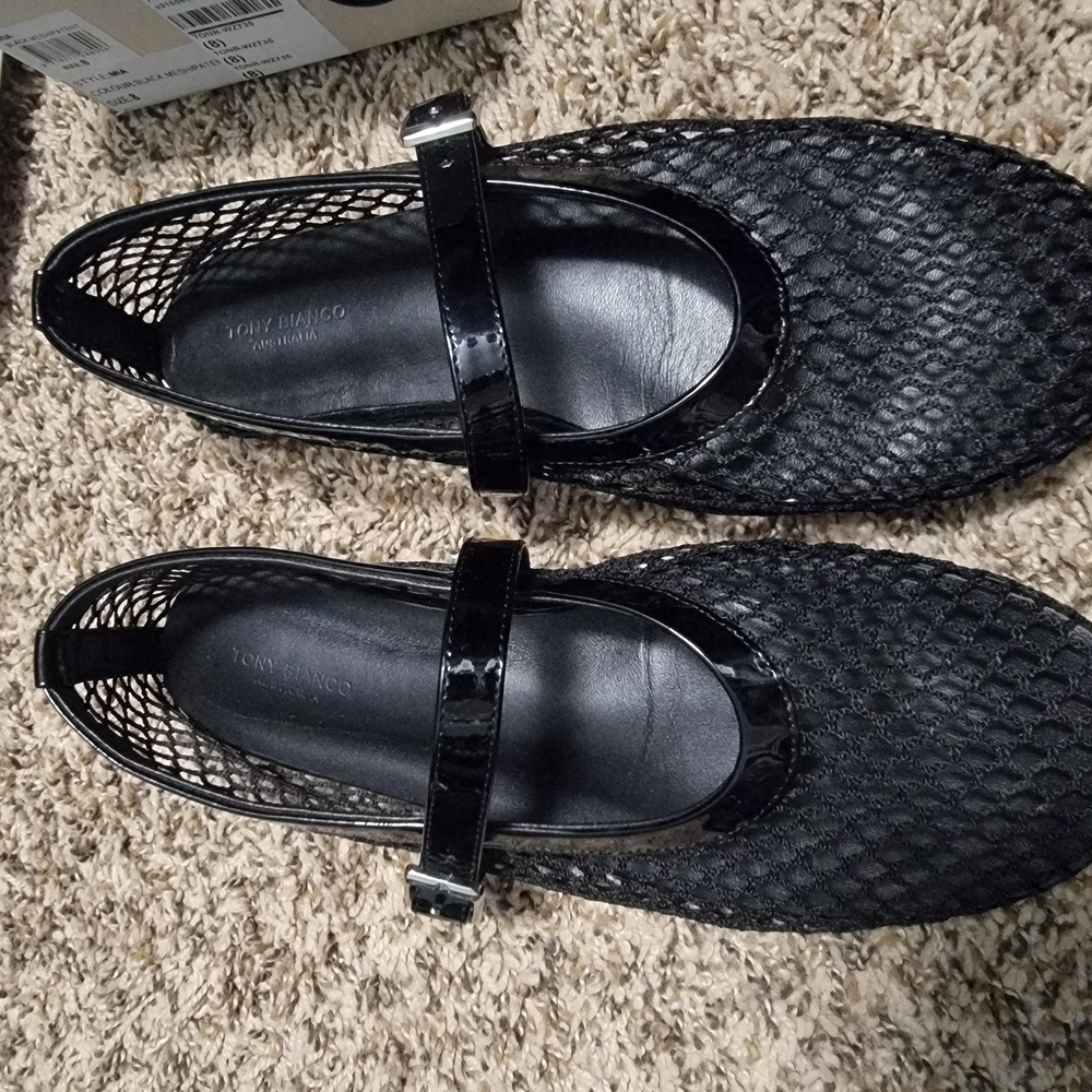 Tony Bianco Mesh Flat